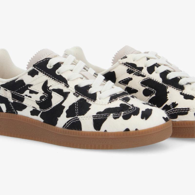 SHEFFIELD JOGGER W - PONY COW/NAPPA - BLACK